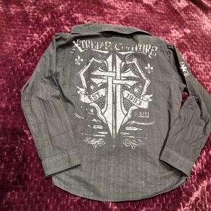 Mens Xtreme Couture Dress Shirt